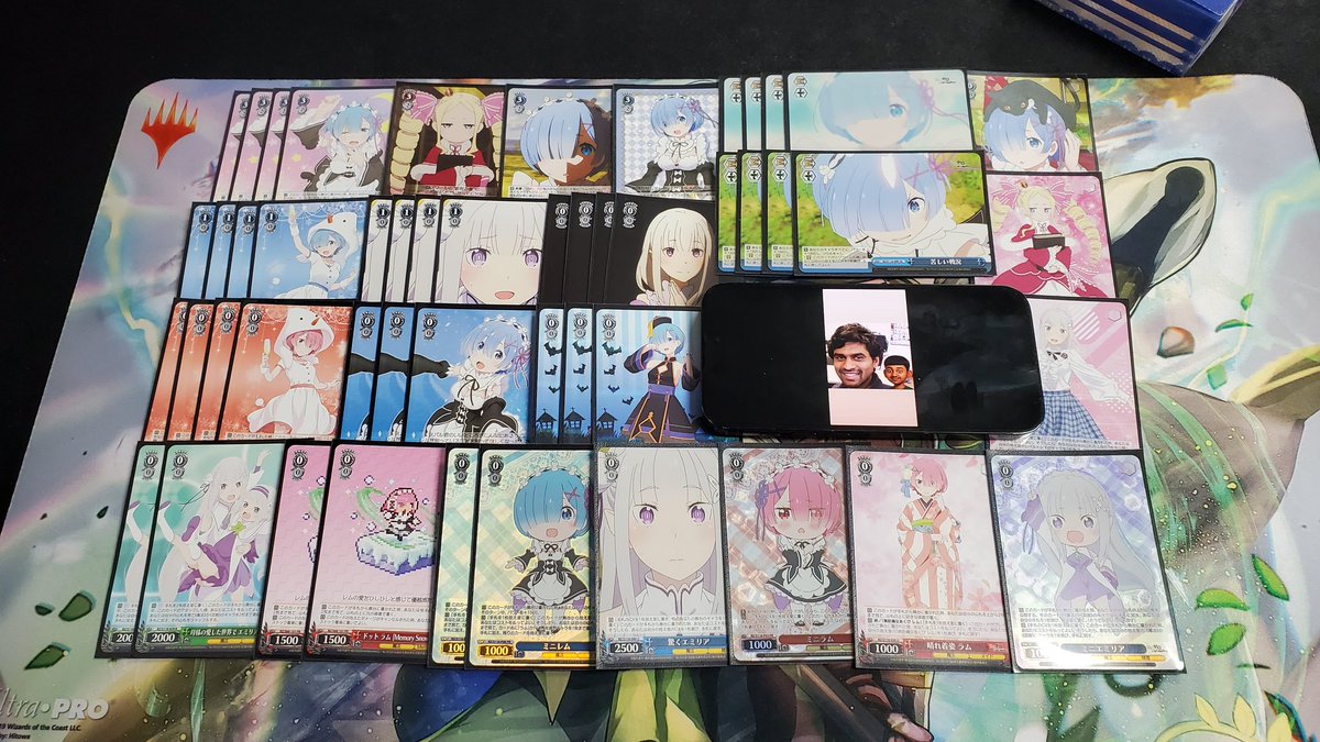 special shoutout to @pandasaber2000 who sorted his deck and laid