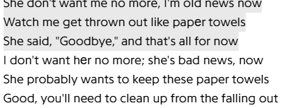 BrigaiderMark's tweet photo. @Rainolaguer @OfficialBLD the lyrics are a BIT concerning https://t.co/1YWsu7qiCT