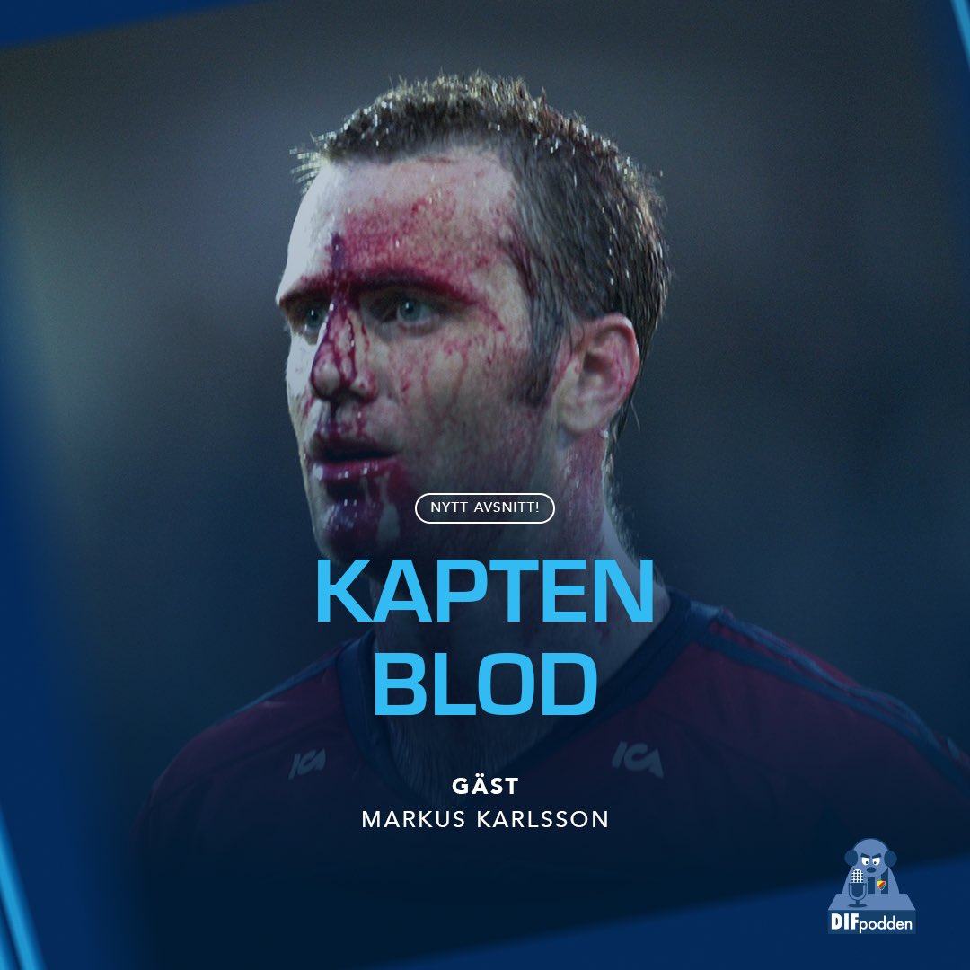 Nytt avsnitt🎙️

Markus Karlsson gästar och det blir såklart väldigt mycket Djurgår'n och gulden i början av 2000-talet.

Det blir även ett samtal om Markus nuvarande roll som klubbchef hos IFK Lidingö och vad som finns på ritbordet för framtiden.

🎧 Spotify &amp; Patreon