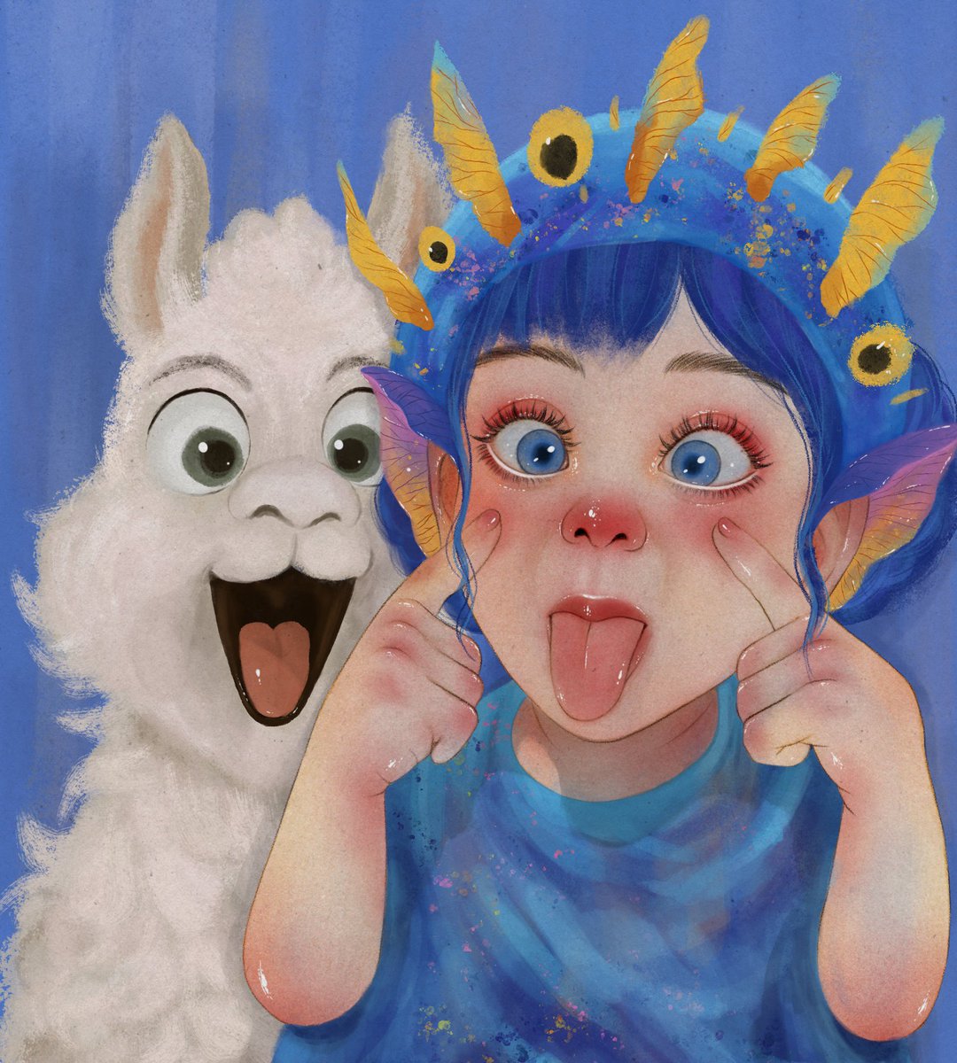 GM with NEW TEZOS ART ❤️🚨

“SILLY ALPACA” listed on <a href="/objktcom/">objkt</a> 
1/1 
25 XTZ

30 days challenge in SILLY TALE collection. Hope you like it ❤️🫂😍

Day 2
link + WIP 👇