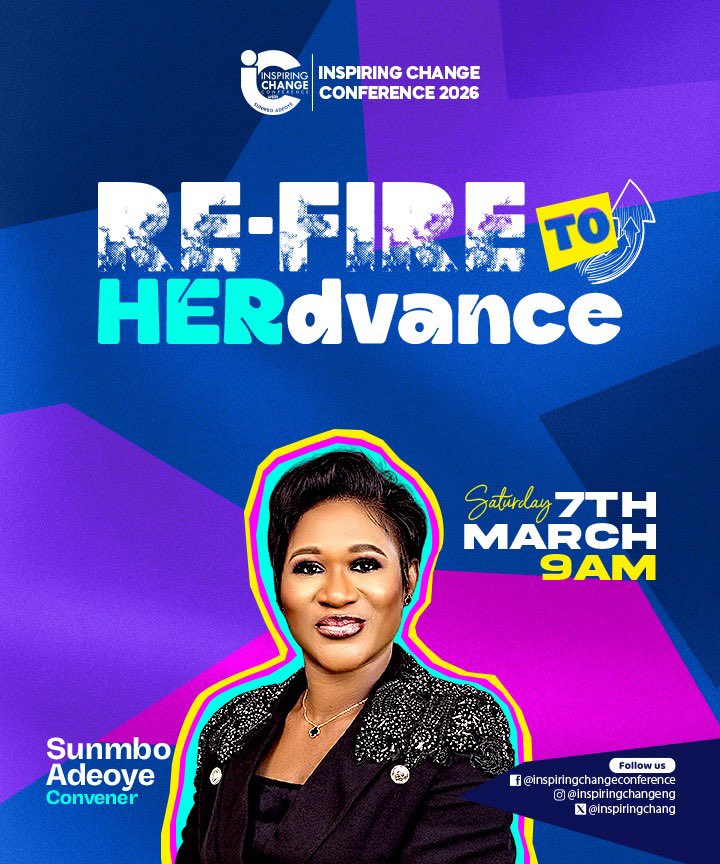 Join us 

March 7,2026

Host : <a href="/sunmboadeoye/">Adesunmbo Adeoye 🇳🇬 GAME CHANGER</a>