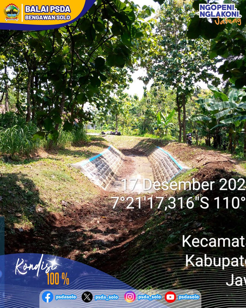 Kegiatan Kerja Bersama Korpokla Wilayah Cemoro Angkat Sedimen dengan PPA &amp; Mantri Pokla Cemoro di Saluran Induk Klego HM 84+00 - 84+60 (Non Ploting), Daerah Irigasi (DI) Klego. 
.
Desa : Munggur
Kec : Andong 
Kab : Boyolali 
. 
<a href="/dpusdatarujtg/">Dinas PUSDATARU Jateng</a>
. 
#jawatengah
#ngopeningelakoni