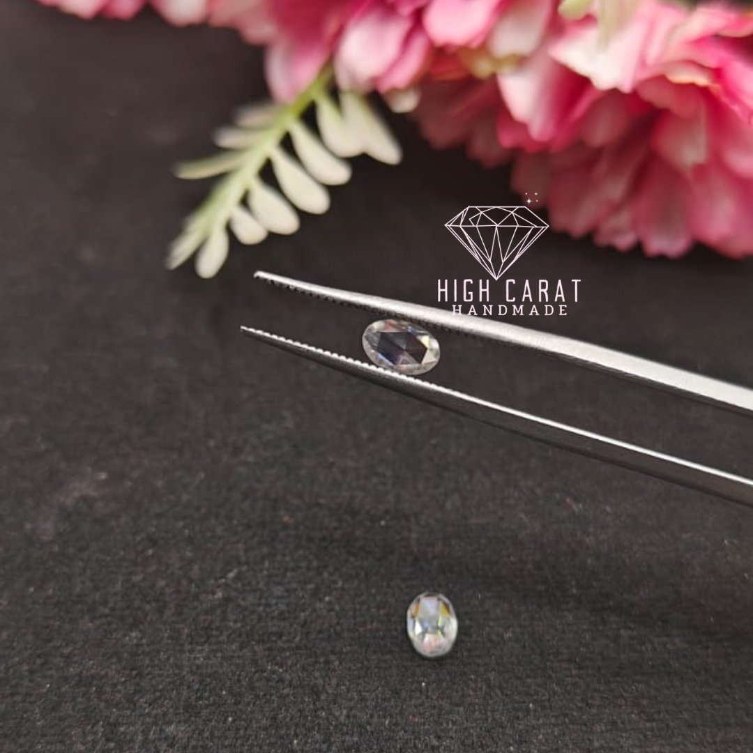 high_carat's tweet image. Soft sparkle with timeless charm ✨ Oval rose-cut diamond earrings crafted for everyday elegance.
#OvalRoseCut 
#RoseCutDiamond 
#DiamondEarrings 
#OvalDiamond 
#FineJewelry 
#LuxuryJewelry 
#TimelessElegance
#EverydayLuxury 
#JewelryLove 
#Highcarat