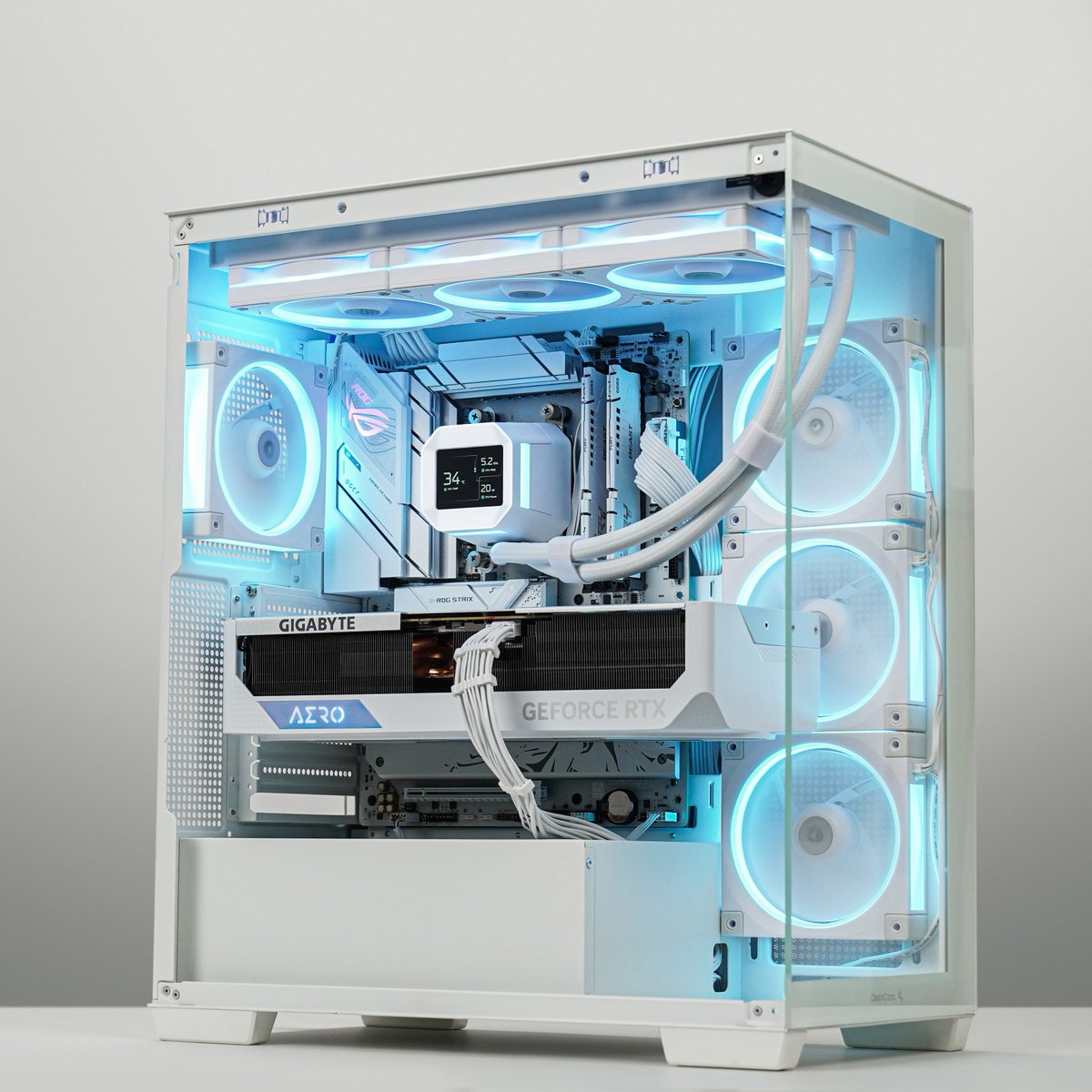 DeepCool LM360 WH ホワイト 未使用・未開封 水冷CPUクーラー LM360 WH R-LM360-WHDMMC-1 | 水冷キット | 水冷クーラー | CPU