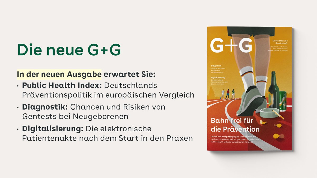 Gesundheit und Gesellschaft tweet media