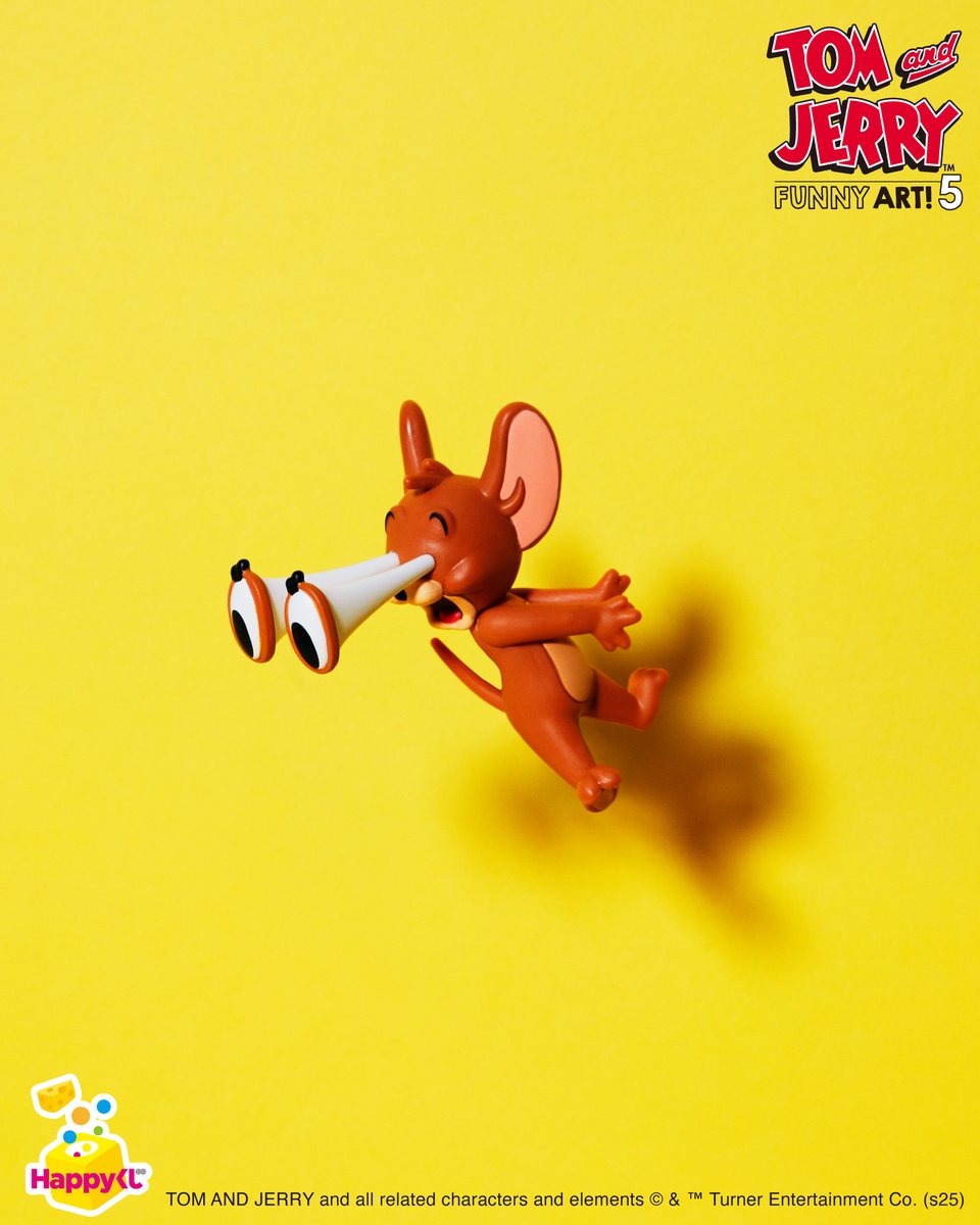 🐱好評発売中🐭 Happyくじ『TOM and JERRY FUNNY ART!』第5弾✨ 👀A賞