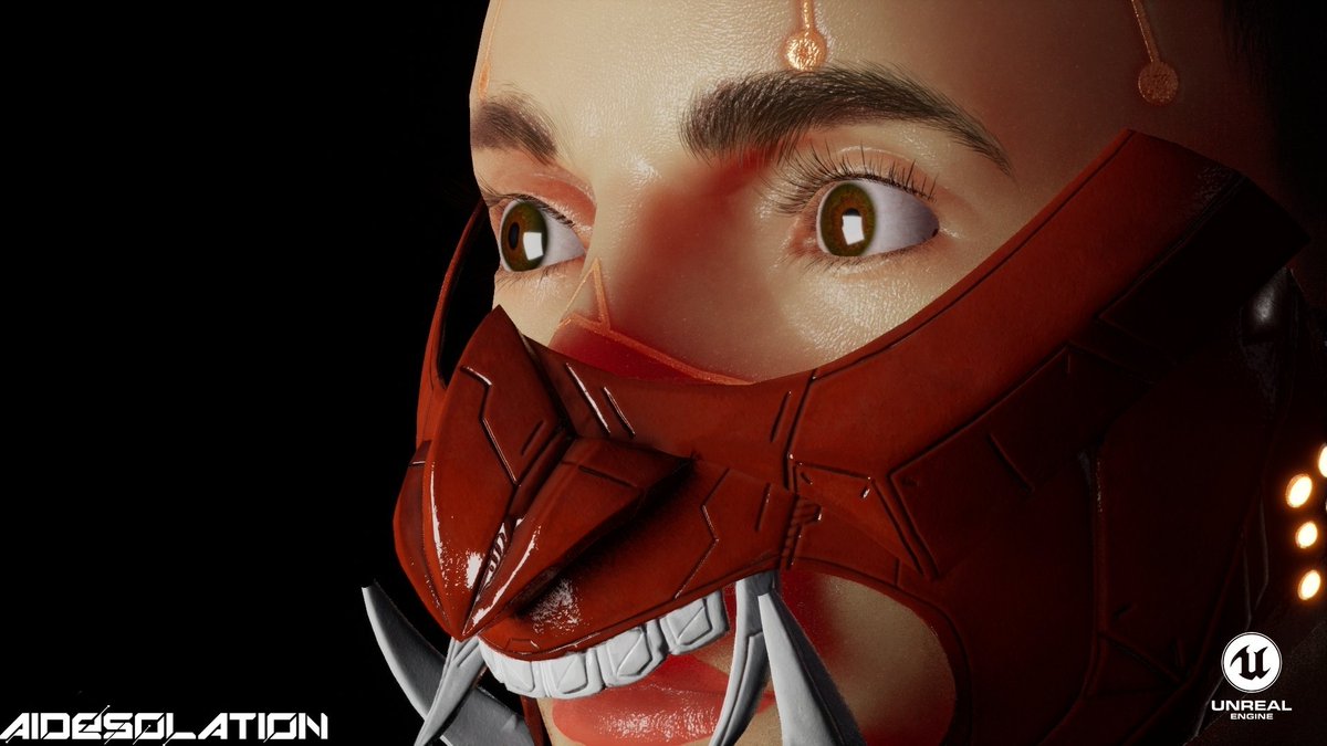 DesolationPlay's tweet image. We continue to share 𝗶𝗻-𝗴𝗮𝗺𝗲 𝗰𝗵𝗮𝗿𝗮𝗰𝘁𝗲𝗿 𝘃𝗶𝘀𝘂𝗮𝗹𝘀. Here’s a close-up of the character’s 𝗳𝗮𝗰𝗶𝗮𝗹 𝗱𝗲𝘁𝗮𝗶𝗹𝘀 for you to see. Stay tuned to follow us so you don't miss the posts.