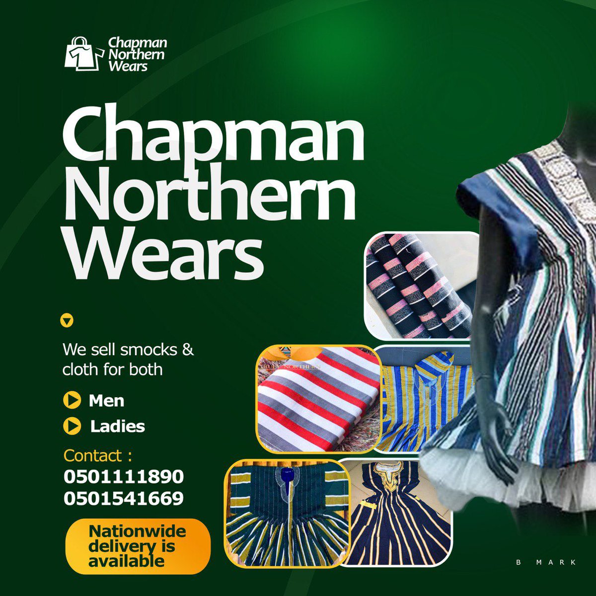 chap_man21's tweet image. Good morning 
You can make your smock orders today, we Dey for you 👌