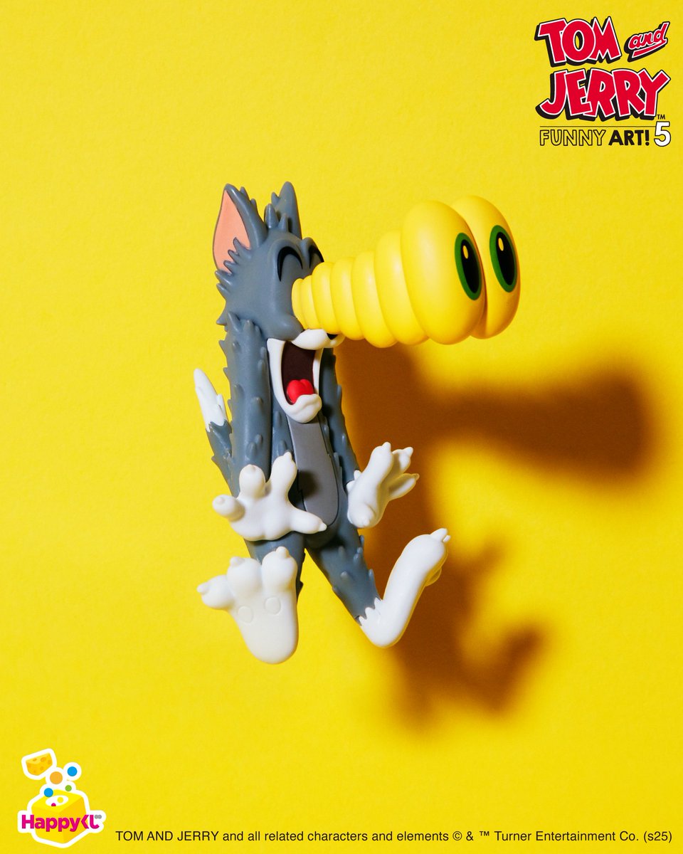 🐱好評発売中🐭 Happyくじ『TOM and JERRY FUNNY ART!』第5弾✨ 👀A賞