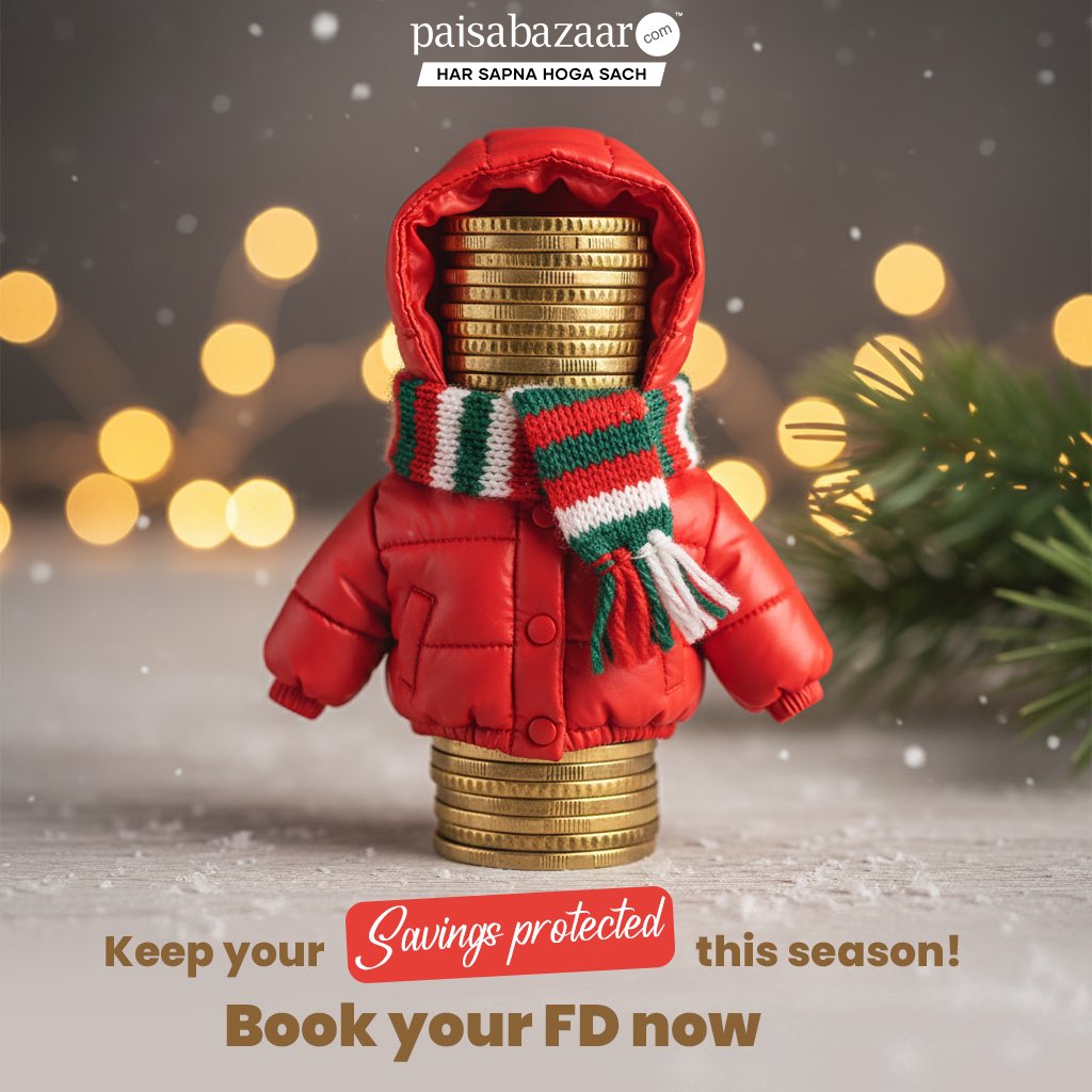 PaisaBazaar_in's tweet image. Book your FD now with Paisabazaar! ✨🧣

#paisabazaar #fd #secure #secureinvestment