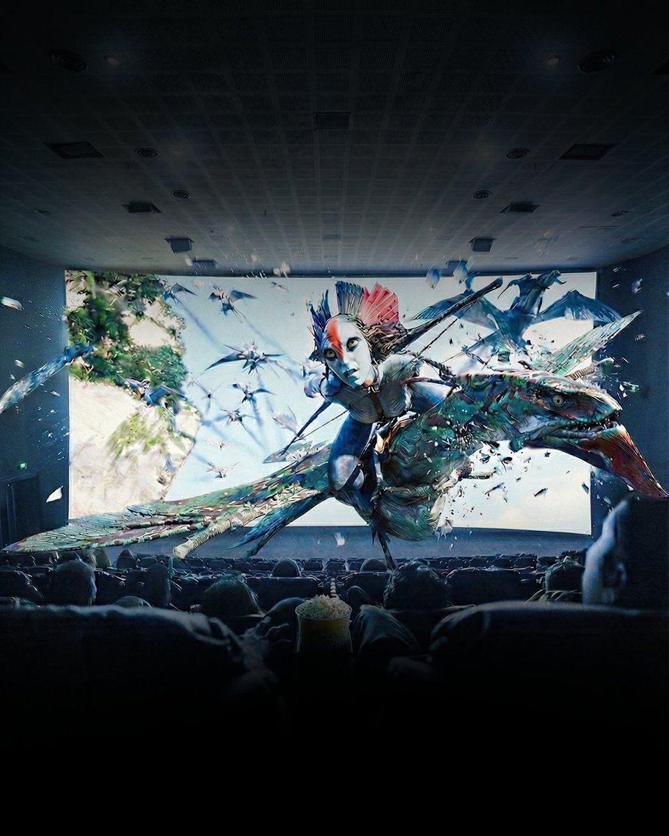 Breaking the fourth wall. 🔥 Enter #Pandora through 3D in <a href="/IMAX/">IMAX</a> at Broadway Cinemas.

#AvatarFireAndAsh from December 19!
