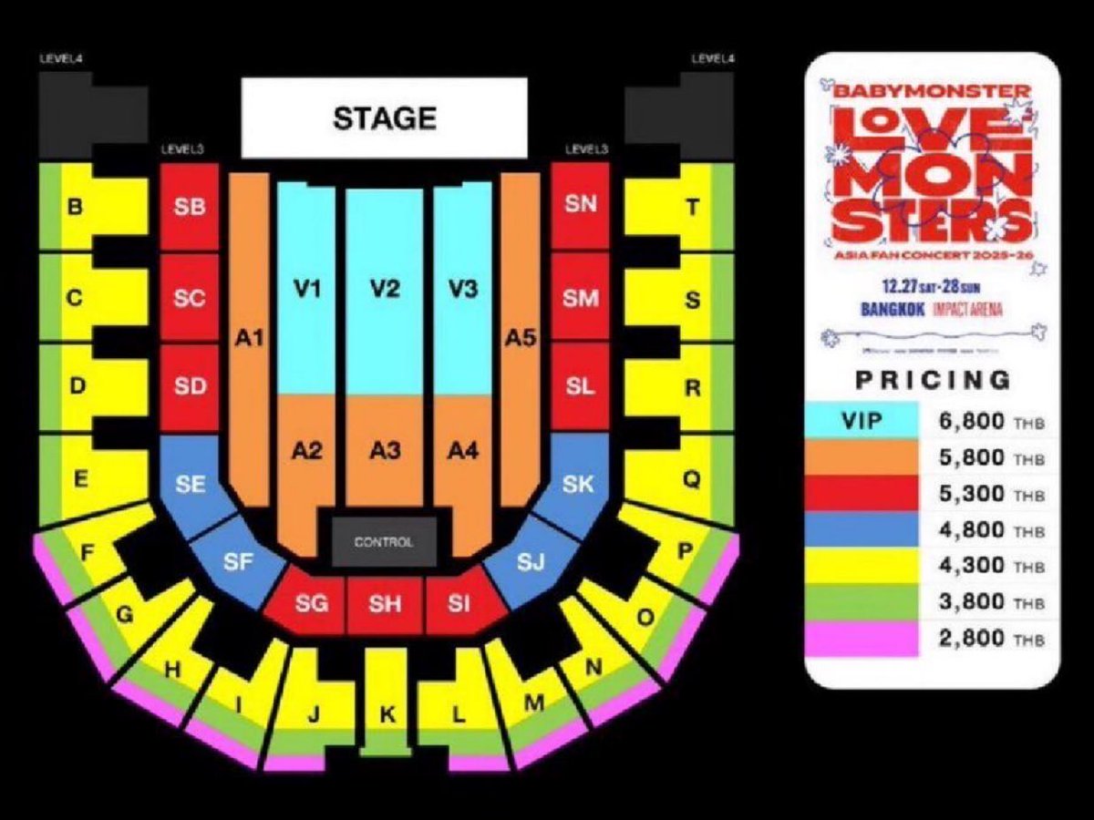 iamniing's tweet photo. ปล่อยบัตรเบม่อนใครสนใจDMเลย 🙏🏻
หรือใครจะผ่อนน กดแอฟส้มได้น๊าา 
https://t.co/uYPG9KE4BT
BABYMONSTER LOVE MONSTERS ASIA FAN CONCERT 2025 IN BANGKOK

🛒ราคาตามหน้าบัตร 3,800
📆28/12/2025
Zone : N row N 🥰

นัดรับแถวเมืองทอง // ตามรถไฟฟ้าได้ค่าา 

#BABYMONSTER #BABYMONSTERinBKK https://t.co/DttKjR5v4A
