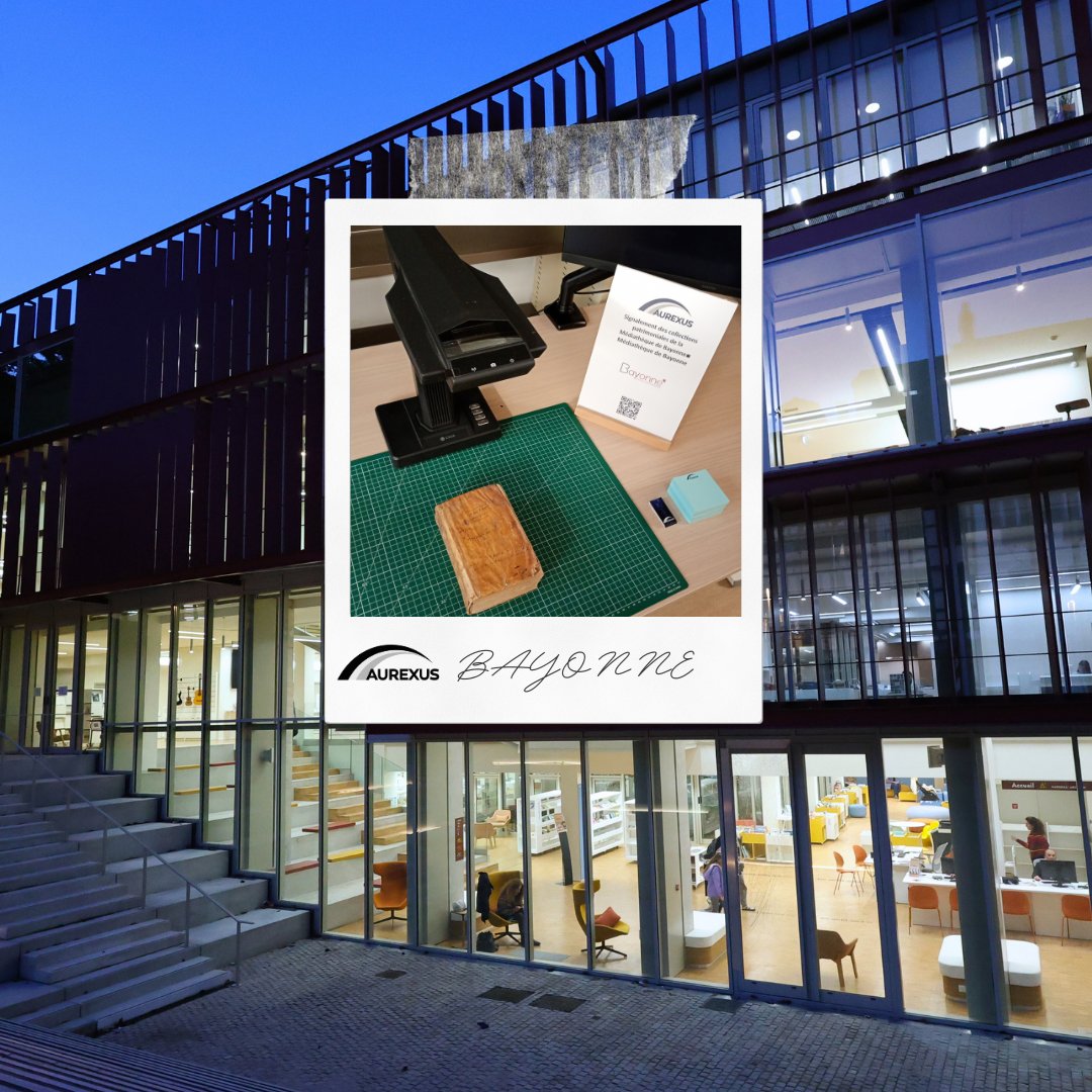 📚 Nouveau projet de signalement par prise de vue pour AureXus à Bayonne !
Aurexus a été choisi pour réaliser le catalogage de plus de 22 000 livres imprimés avant 1914, pour enrichir le catalogue de la Médiathèque de Bayonne, tout récemment rénovée.
#médiathèque #bayonne #notice