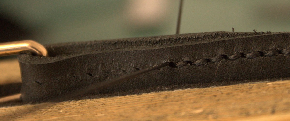 DUCHBDSM's tweet image. 🪡Hand-stitching close-up: Every self-locking stitch means no unraveling – built to last. Why it beats machine stitching: duchbdsm.com/post/why-is-ha…  See the craft: duchbdsm.com  #HandStitching #BDSM #LeatherCraft #KinkEssentials