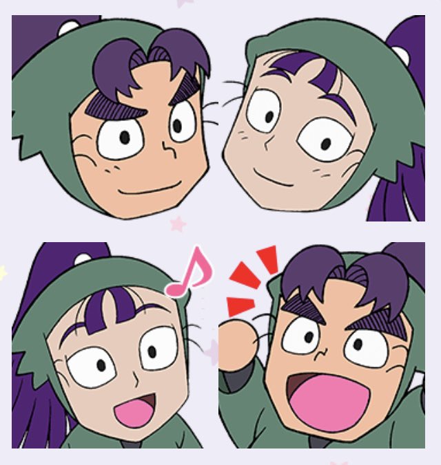 6年生の絵文字待ってました感謝〜〜😘 早速買ってろくい並べました