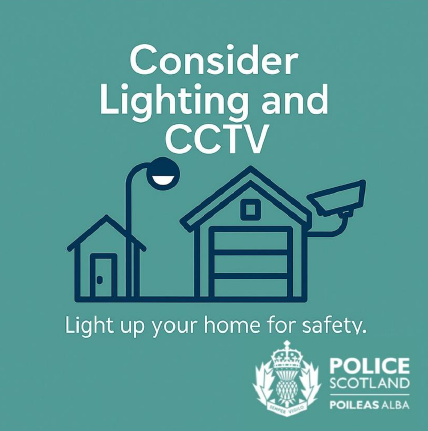 PSOSEdinburgh's tweet image. Consider Lighting and CCTV

Good lighting and CCTV can deter intruders. Make sure entrances and driveways are well-lit and monitored.

More information on your home security at orlo.uk/lTTIR

#CrimePrevention #HomeSafety #CCTV