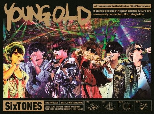 SixTONES】 ライブ映像作品『YOUNG OLD』の初回盤 (2Blu-ray Disc+2CD+