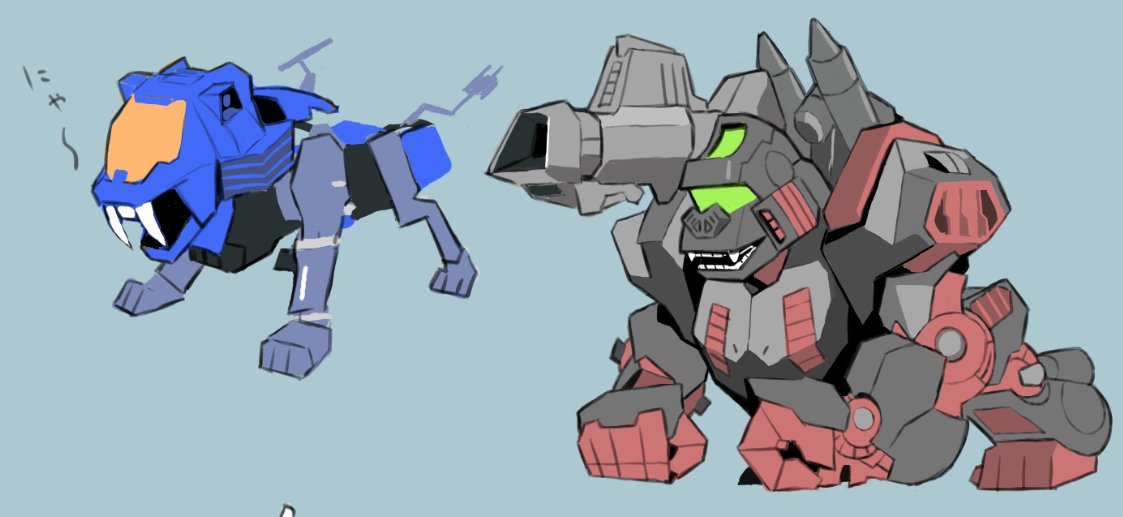 プラモの画像をSD化するラクガキ^q^ 