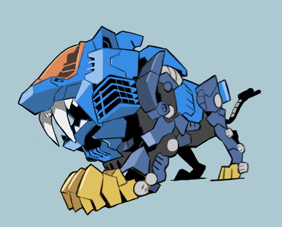 プラモの画像をSD化するラクガキ^q^ 