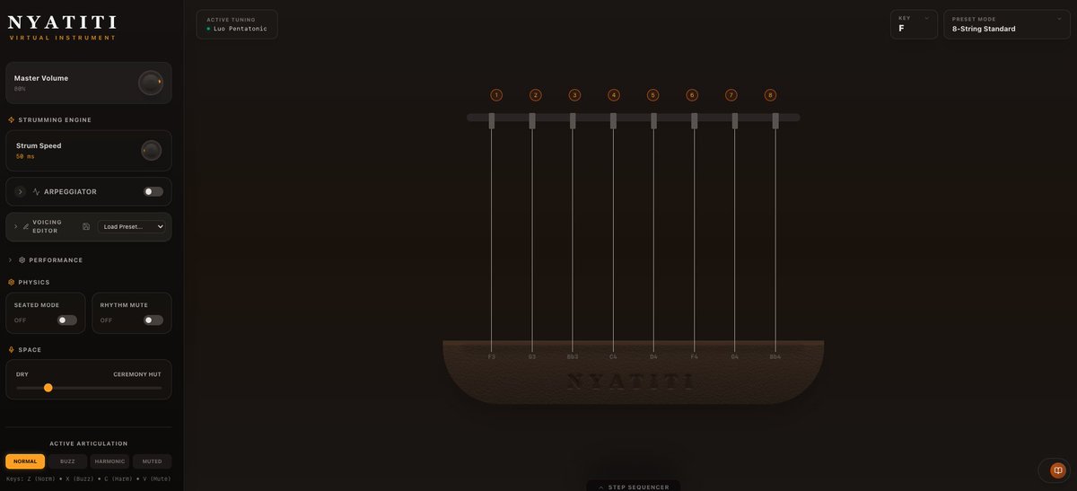 ndioai's tweet image. New  VST Instrument Loading...
What's The First Beat You Would Cook Up With It?