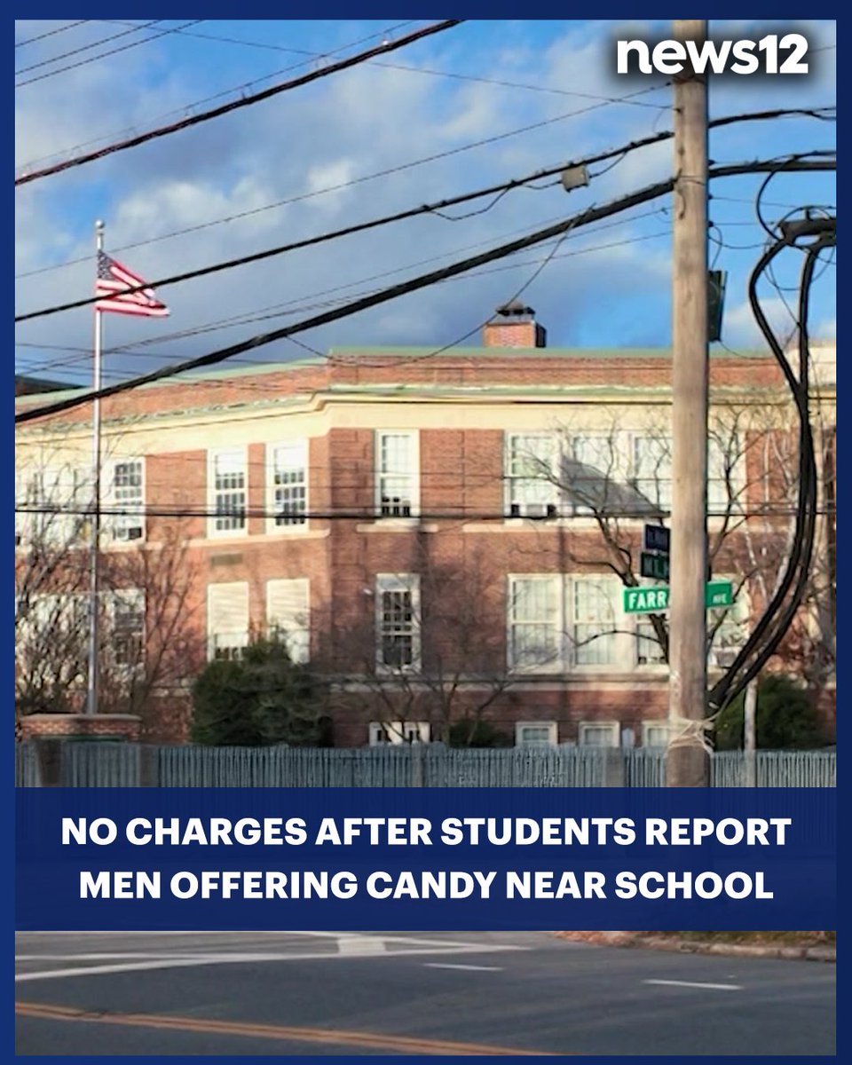 News12WC's tweet image. LURING UPDATE: No charges will be filed after Farragut Middle School students reported that men tried to lure them with candy.-  tinyurl.com/4vm8hzbx

 #News12 #Hastings