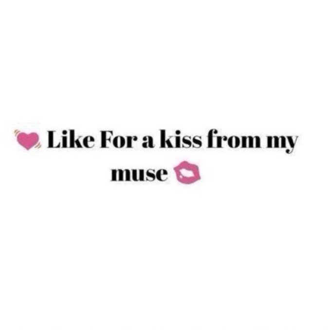 //Time for a big one!

Seems something was playing on the screens of Leumaria, seems like everyone will get a kiss, from who well only one way to find out~

[It will be a random muse from all the city plus event gals]

💜+🔁
