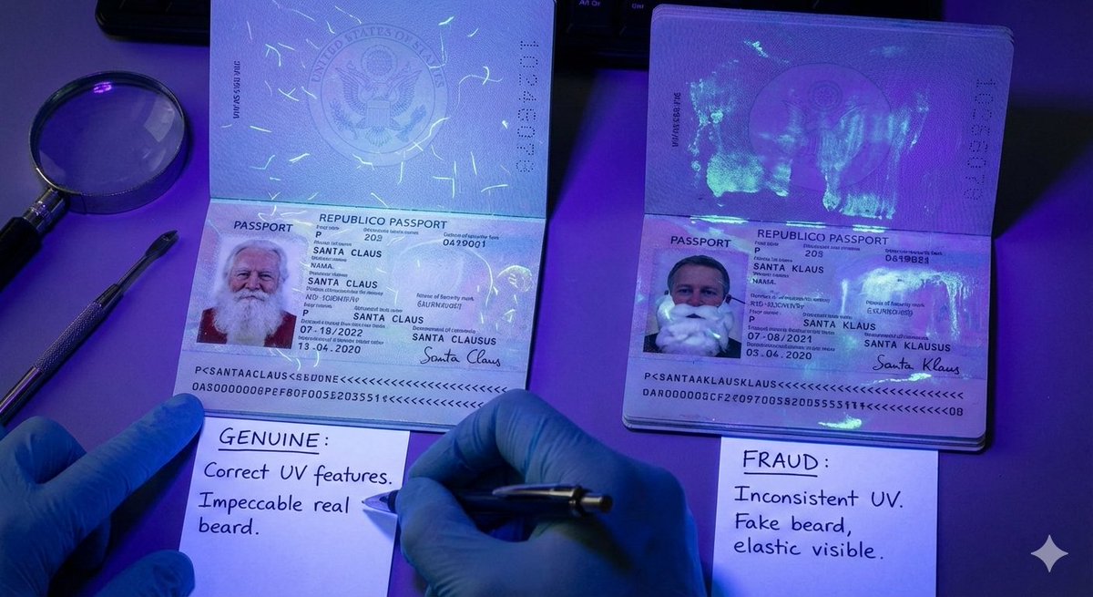 This holiday season, may all fraud attempts as easy to spot as a bad Santa beard🎅

Thank you for trusting us to help you tell real from fake IDs. Looking forward to keeping your business and reputation safe in 2026. Happy holidays from us at #KeesingTechnologies!

#KeesingTeam