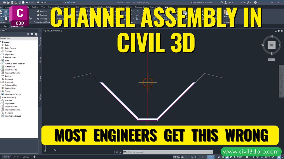 civil3dpro's tweet image. See first comment for video link

Learn how to create a Channel Assembly in AutoCAD Civil 3D🚧

👍 Like |  Subscribe |  Share with Civil Engineers

#Civil3D #AutoCADCivil3D #ChannelAssembly #CivilEngineering #DrainageDesign #roaddesign #civildesigns #civil3dpro #naveedsharafat