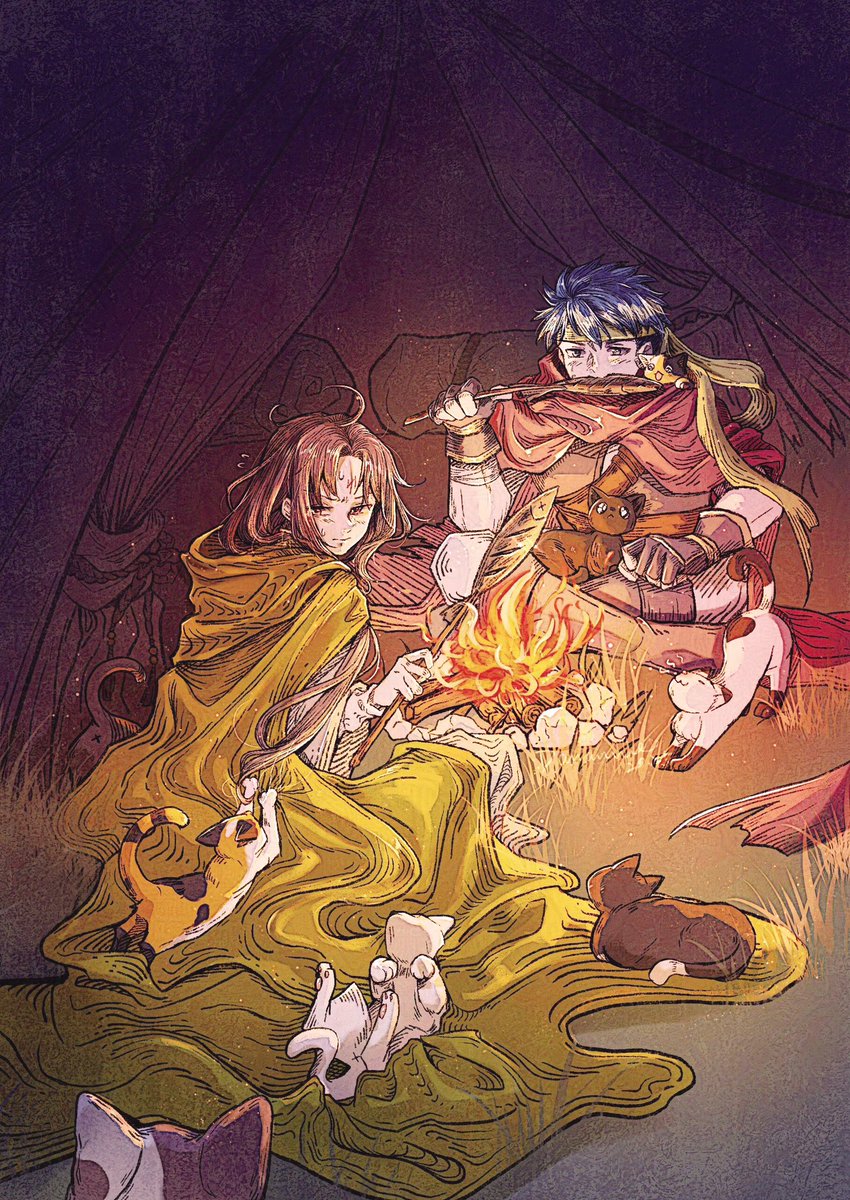 My piece for <a href="/IkeSorenZine/">IkeSoren Zine - Volume 2!</a> ! It’s such an enjoyable experience! Thanks so much 💕💕The leftover sales are coming soon!🐈