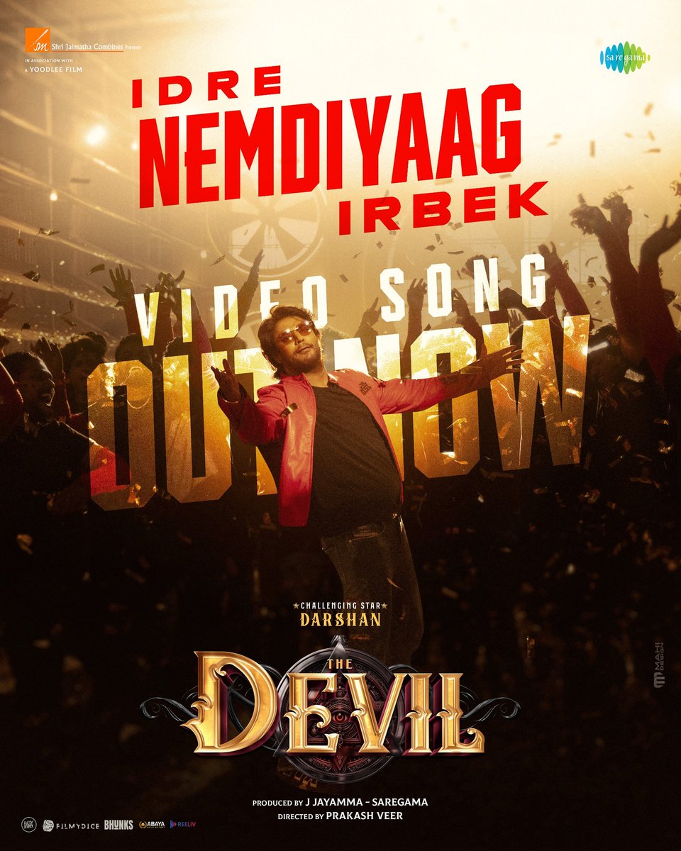 RajdhaniHaiklu's tweet photo. #idreNemdiyaagirbek
Video song out now 💥
https://t.co/MYIp8CJbyB
#thedevilRunningSuccessfully
#thedevil #dboss #RachanaRai https://t.co/SRFqaLAEaE
