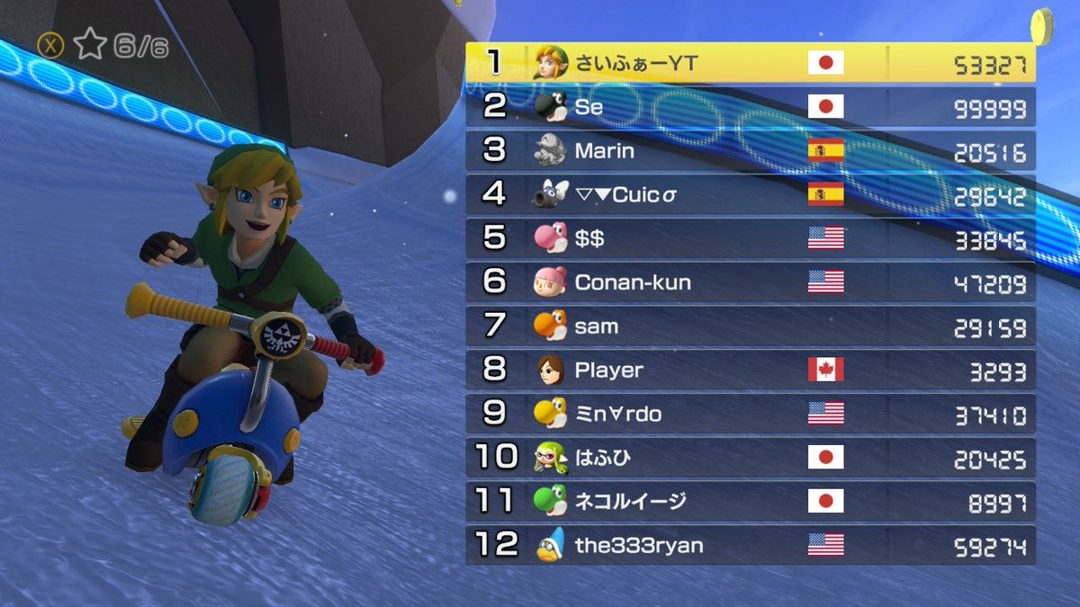 昨日の8dx配信ありがとうございました✨✨ 全キャラ全種類一位企画も