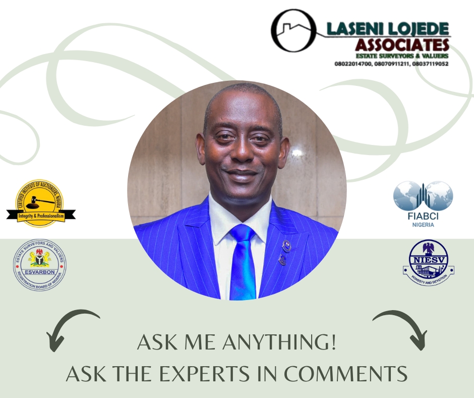 olasenilojede2's tweet photo. Ask an Estate Surveyor Anything 👇

Real estate decisions can be confusing - from land verification to valuation, documentation, and property management.

That’s why we’re opening the floor this week.

Drop your property or land-related questions in the comments 👇 https://t.co/xgyf5FLLbM