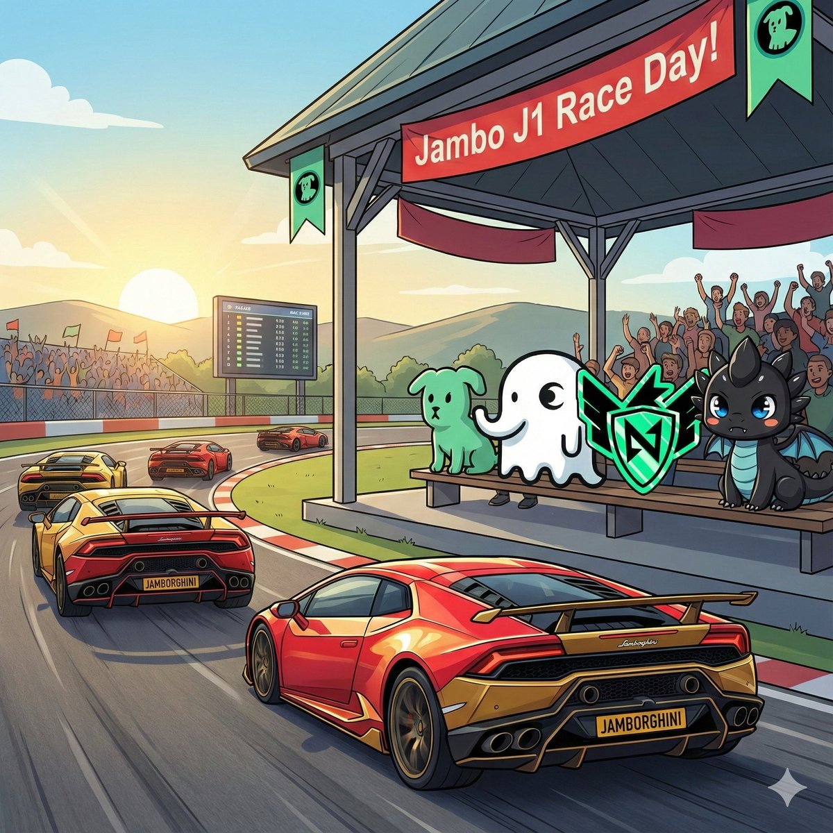 J1 Championship has kicked off and Team $Shitzu is representing.

From the stand is nothing but cheers and applause from a supportive fan of $shitzu.

Head to the <a href="/degenarenagg/">Degen Arena</a> to make your predictions and grab some rewards.
<a href="/jambo_cs/">JAMBO Customer Support</a> <a href="/ShitzuCommunity/">$SHITZU intern</a>
<a href="/shitzuonnear/">S̴H̶I̶T̴Z̵U̴</a>