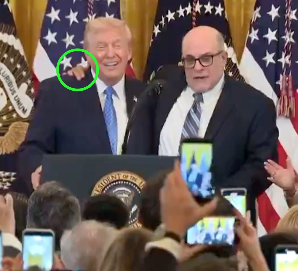 alpharivelino's tweet photo. LEVIN is clawing Trump, and Trump is allowing it

Disturbing https://t.co/b6MQnqNZ5l