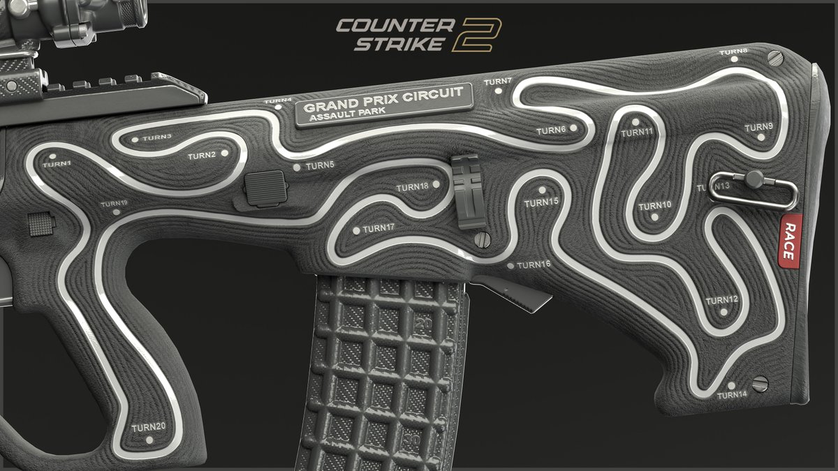 Continuation of the "Race Circuit" collection 
for <a href="/CounterStrike/">CS2</a> 
link-steamcommunity.com/sharedfiles/fi…