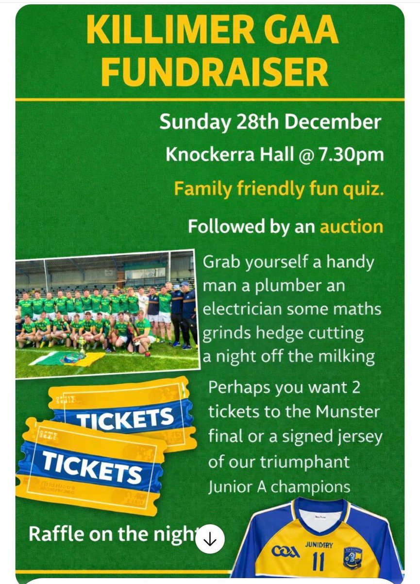 Killimer GAA Club tweet media