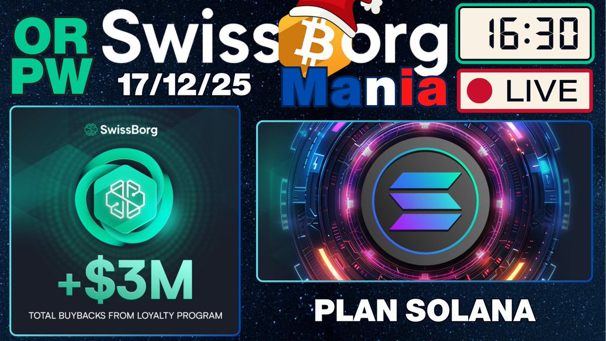 SwissBorgMania 🚀🌕 $BORG 💚 $GNET $NOMU $XBG tweet media