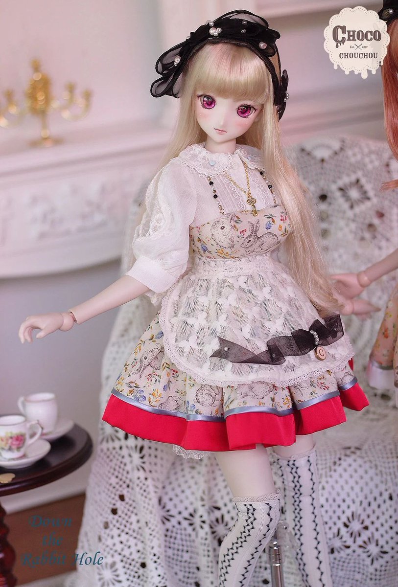 入荷情報】 ChocoxChouchouより、40cm/50cmドール用ドレス『Down the