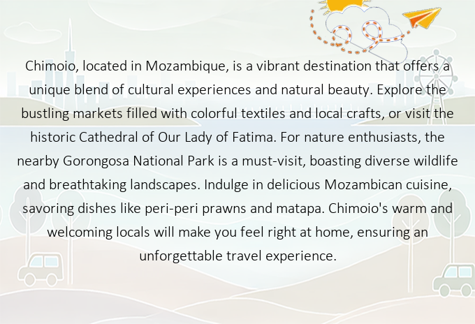 EclecticFlights's tweet image. Discover the Paradise of Chimoio, Mozambique: Your Next Unforgettable Getaway Awaits! Ready to explore? Find cheap flights there now! ✈️ fly.eclectic.flights/flights/flight… #Chimoio #Mozambique #FlyEclectic #TravelWithUs #NewAdventures
