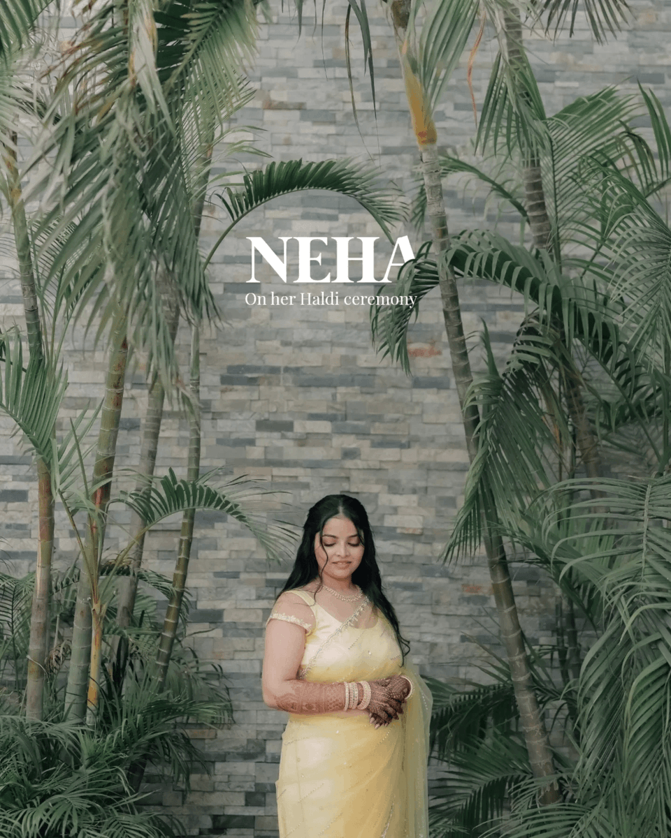 TheyaadeinFilms's tweet photo. Soft smiles, warm hues, endless charm 💛
Our gorgeous bride, Neha, glowing through her Haldi morning pure beauty, pure love.
Soft smiles, warm hues, endless charm 💛
Our gorgeous bride, Neha, glowing through her Haldi morning pure beauty, pure love. https://t.co/yJYIs1ZxWB