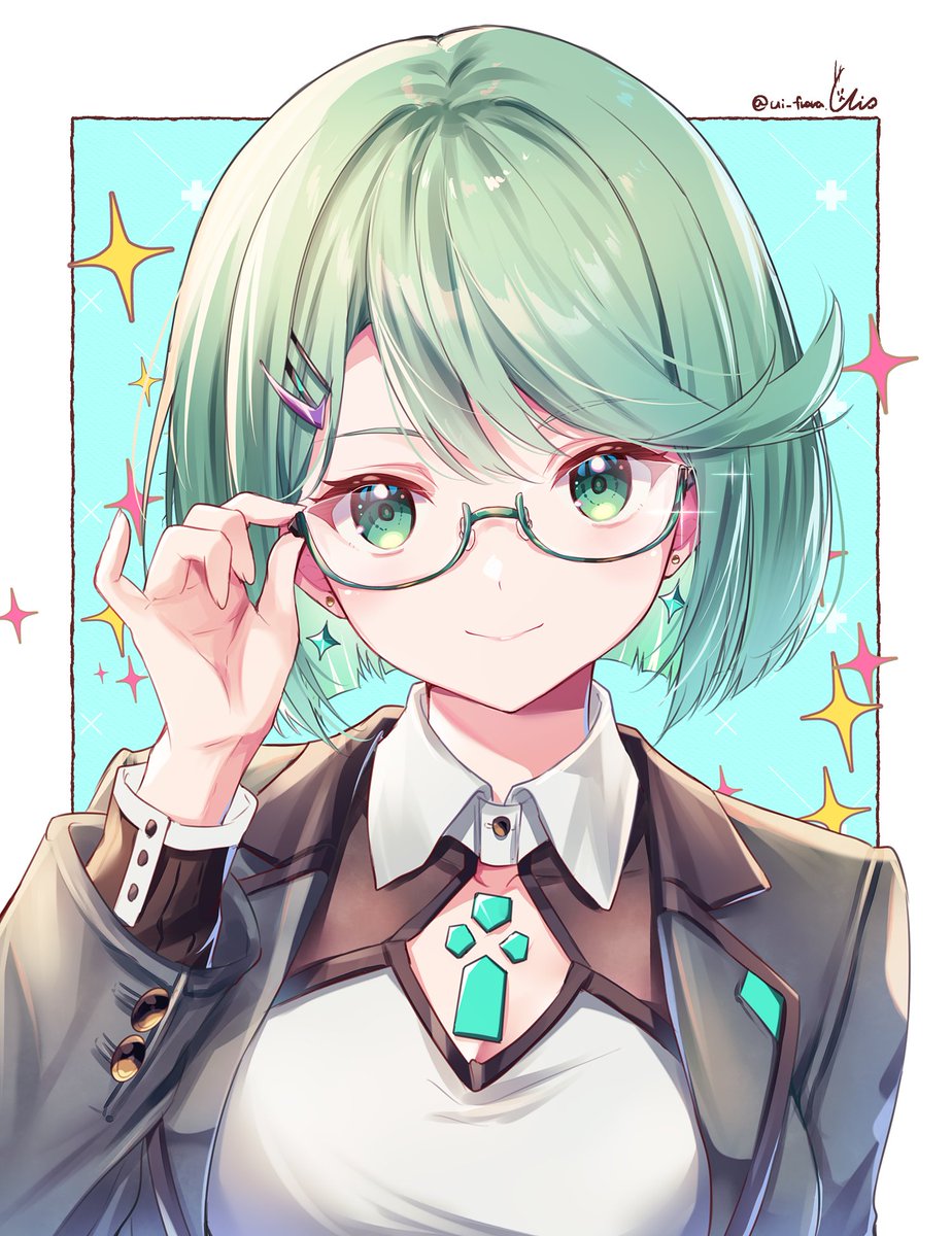 ショートボブ＋眼鏡プネウマちゃん🪻