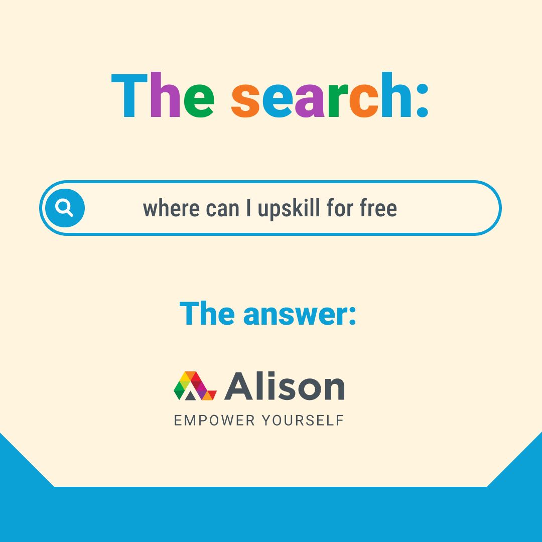 Alison_Learning's tweet image. Everyone’s searching for something. A better job, a new skill, a fresh start.

Most stop at the question. You don't have to.

Find your answer at buff.ly/IOliMph 

#FreeLearning #CareerGrowth #Upskill #LifelongLearning #Alison #EmpowerYourself