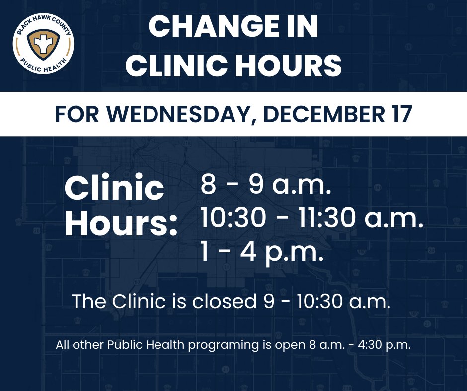 Black Hawk County Public Health tweet media