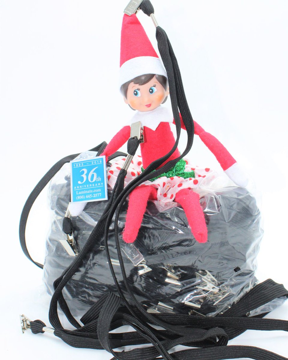 Laminatecom's tweet image. Lucile is hanging out &amp;amp; helping @Laminatecom send out lanyards. Click or call to get yours today! bit.ly/2PxxYNp  #elfontheshelf