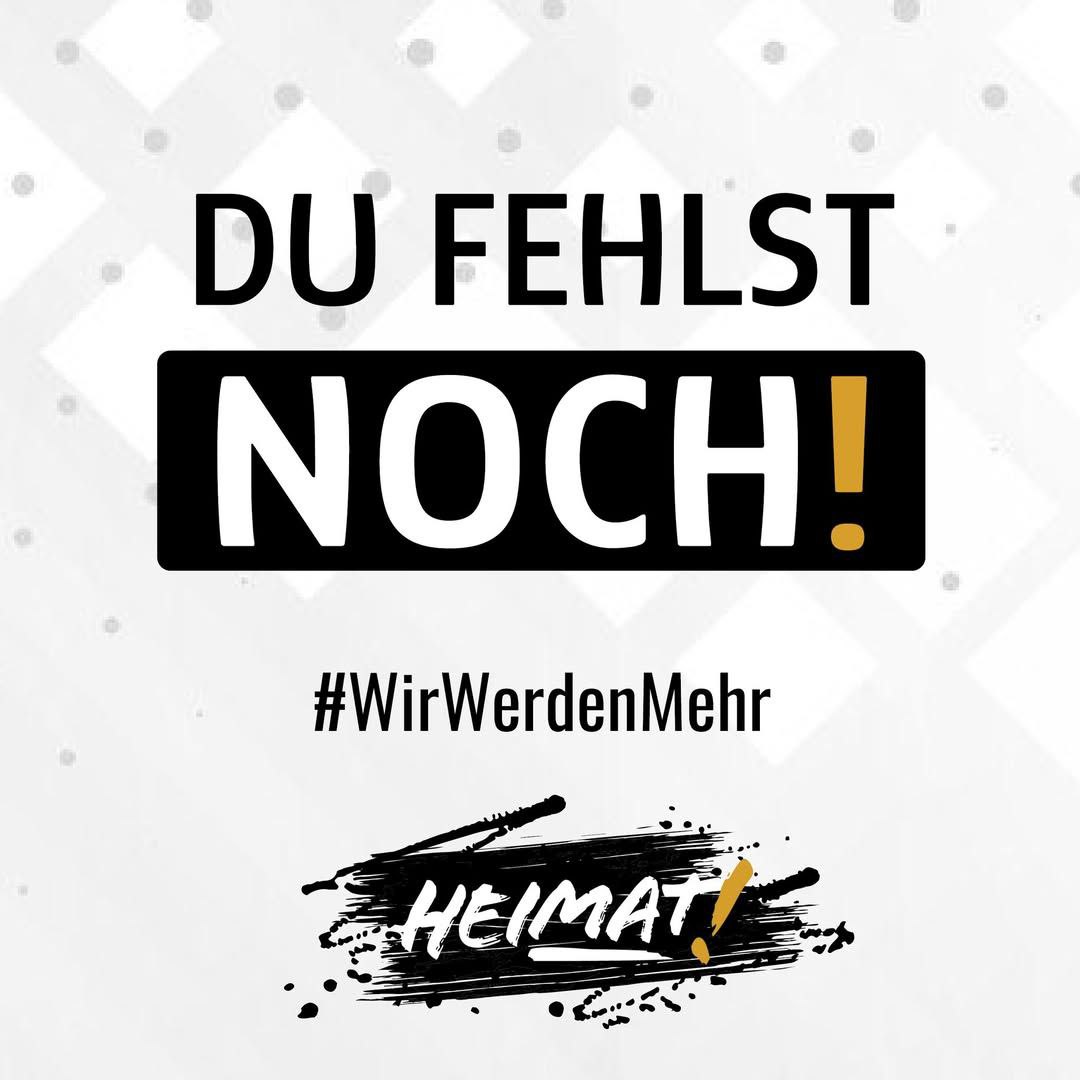 heimat_de's tweet image. Werde Teil unserer Sammelbewegung und Kämpfe mit uns gemeinsam für ein besseres Deutschland. 

#DieHeimat #Widerstand