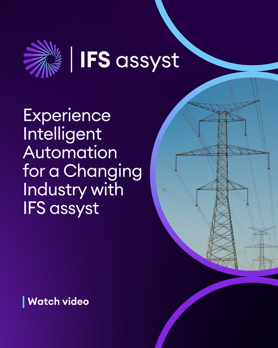 IFSassyst's tweet photo. Does inefficient service management stand in the way of your organization's growth? Unlock new levels of efficiency with intelligent automation from IFS assyst. 

Discover how to reduce downtime and power a smarter future: https://t.co/bMekzcNuzR

#ESM #WorkflowAutomation https://t.co/93vTBHRLMG