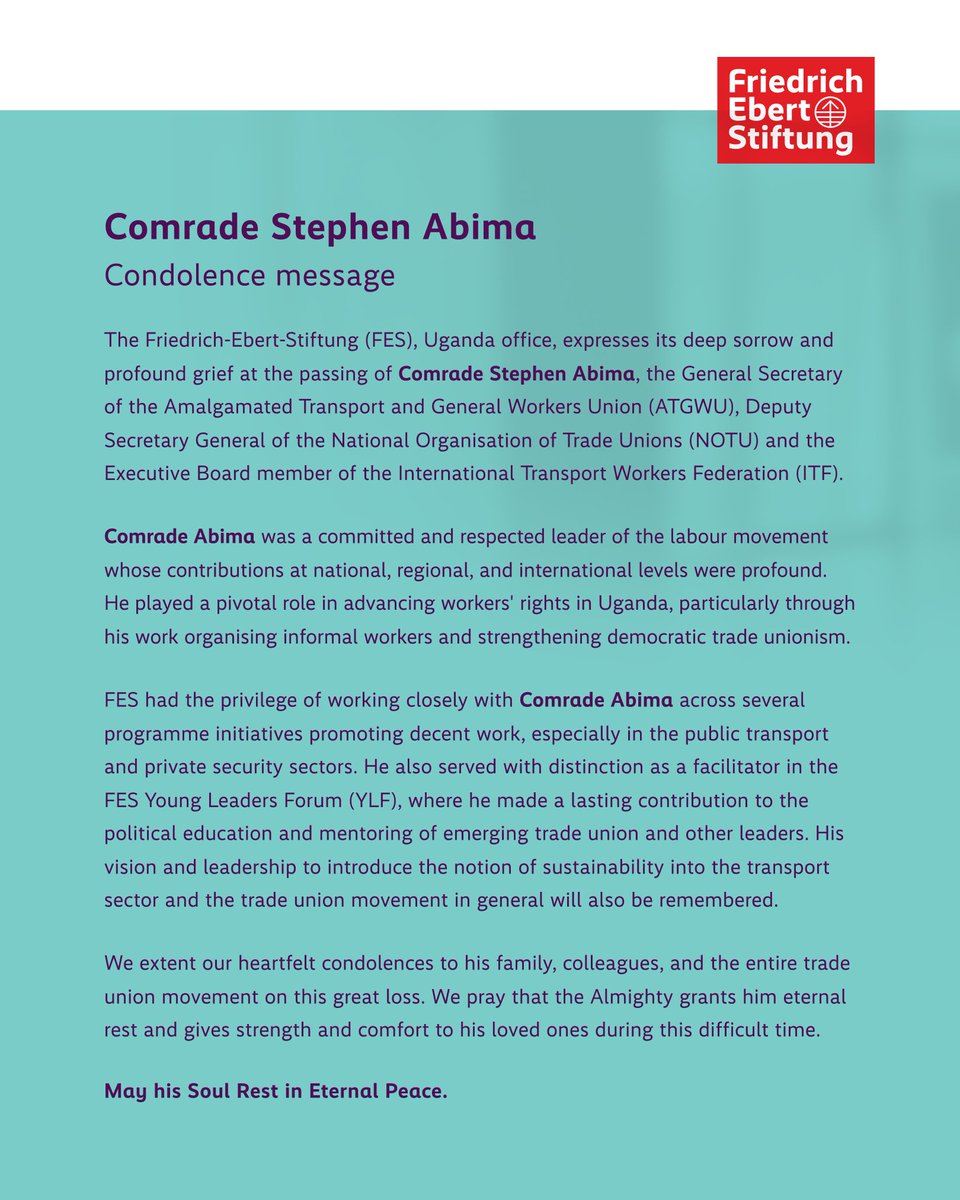 FES Uganda tweet media