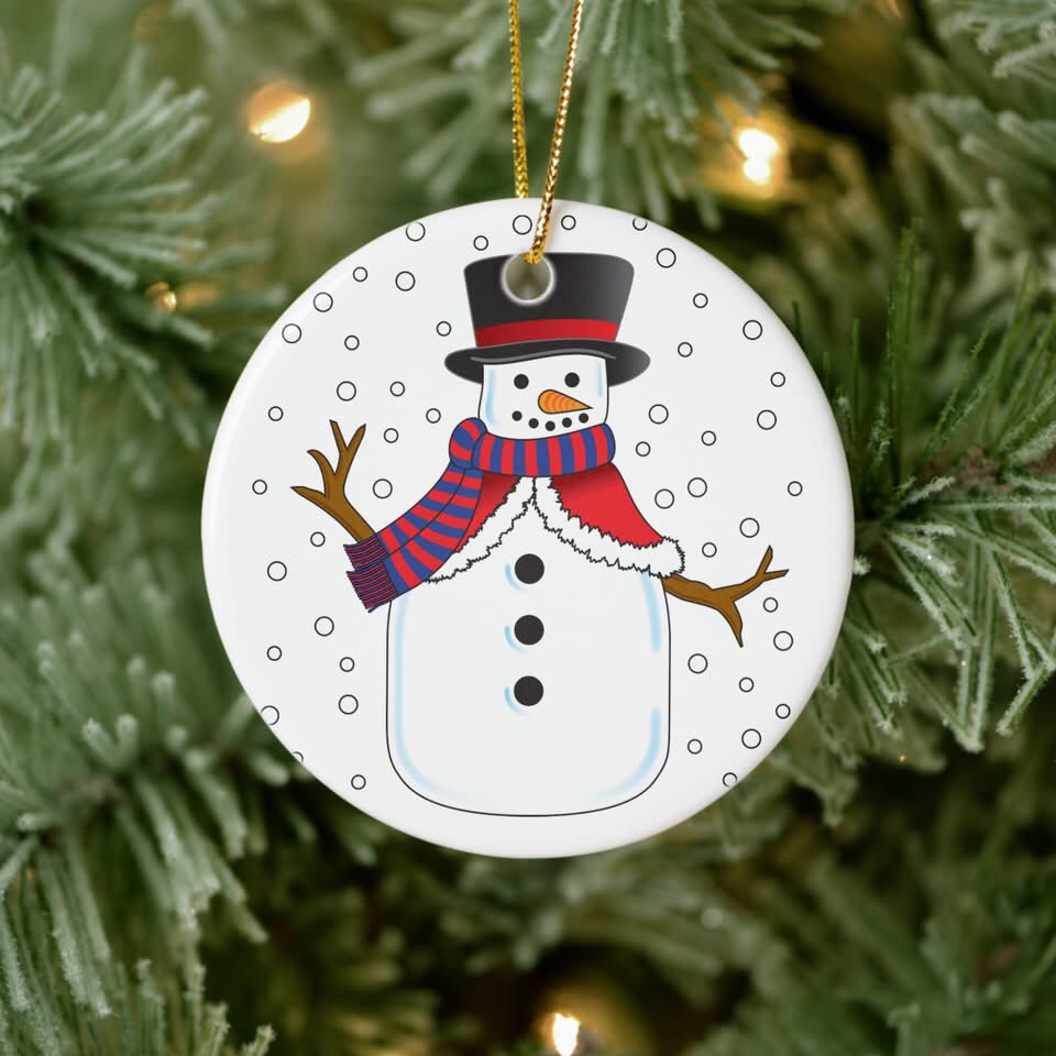 Christmas Snowman Ceramic Tree Decoration

zazzle.co.uk/christmas_snow…

Bring a lot more holiday cheer to your tree with a snowman ceramic tree decoration. A strand of gold thread makes it easy to hang this fantastic keepsake.

#christmassnowman #christmas #snowman #christmastree