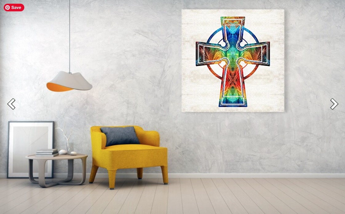Terracegallery's tweet image. Celtic Cross: fineartamerica.com/featured/color… #cross #crosses #celtic #colorful #art #christian #christianity #christians #SharonCummingsArt #ChristianDevotional