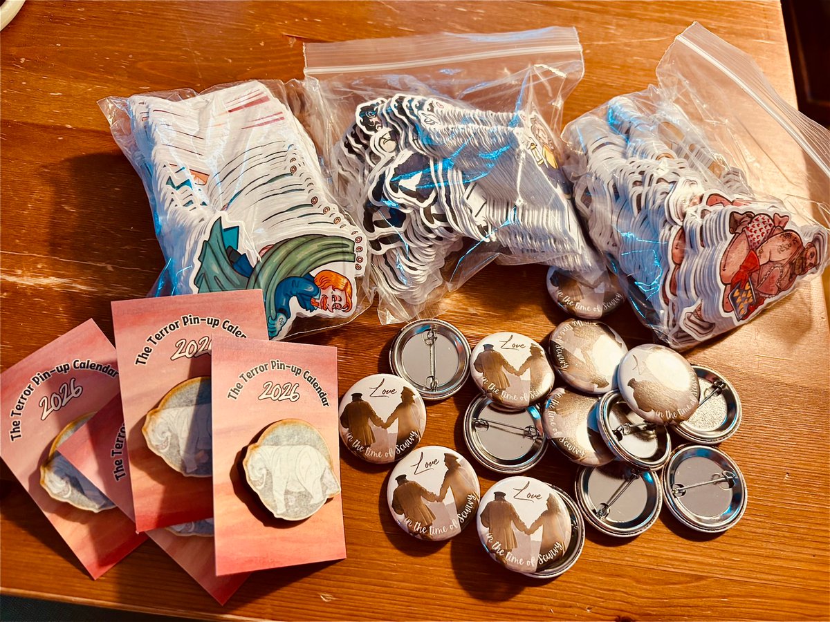 The Terror Pin-up 2026 tweet media